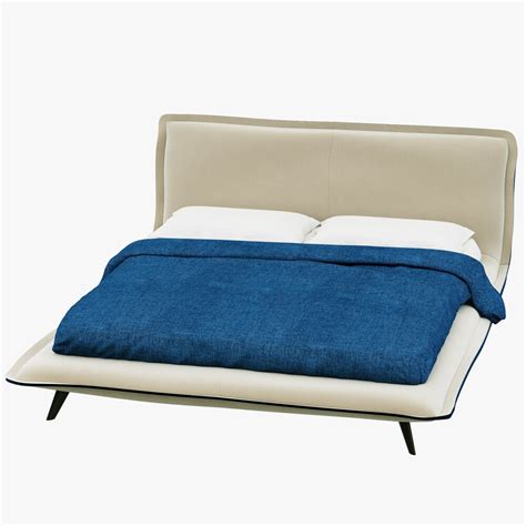 Natuzzi Piuma 3d Model Download Bed On