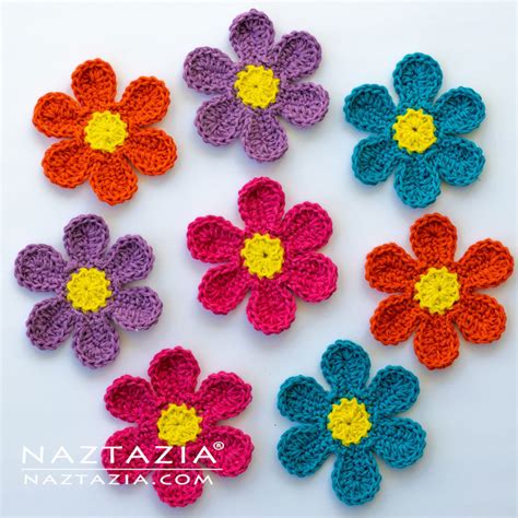 Crochet Flower Power Blossom Naztazia