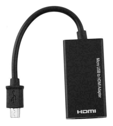 Universal Mhl Micro Usb A Hdmi Cable Adaptador B 1080p Hd Mercado Libre