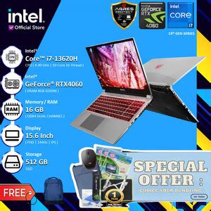 Jual Axioo Pongo 760 V2 Rtx4060 I7 13620h 16gb 512gb Ssd W11 15 6fhd