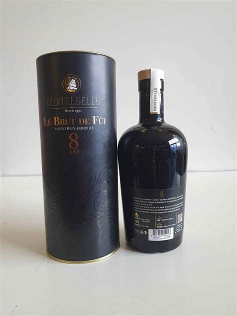 RHUM VIEUX MONTEBELLO 70 CL 47 9 LE BRUT DE FUT MILLESIME 2014 BATCH