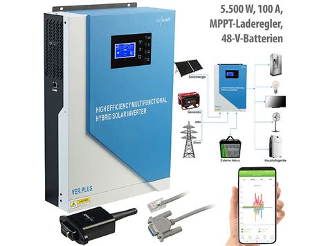 Revolt Off Grid Solar Inverter Wlan Modul W A Mppt