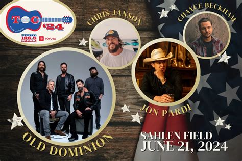 Taste Of Country 2024 Lineup Featuring Old Dominion