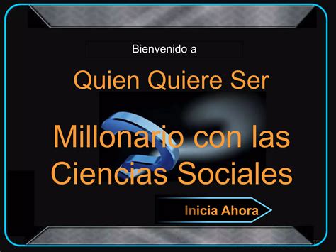 Juego Interactivo Quien Quiere Ser Millonario Ppt