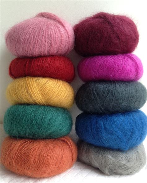 13 Kit pull femme mohair et laine pour aiguilles n 6 Kits à