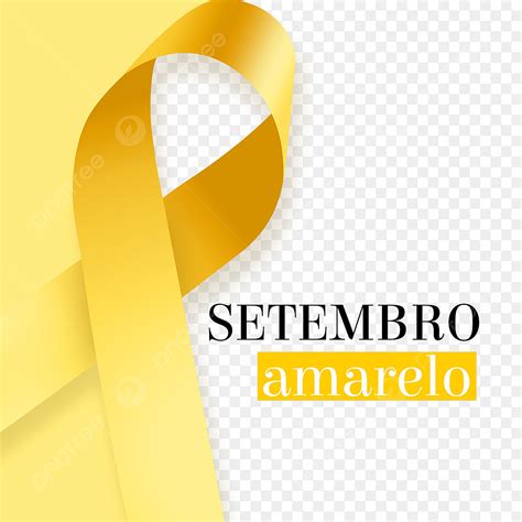 Fita Texturizada Setembro Amarela Png Setembro Amarelo Textura