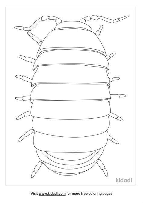 Free Roly Poly Coloring Page Coloring Page Printables Kidadl