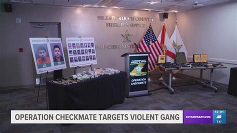 Hillsborough Sheriff Latin Kings Gang Leaders Arrested In Operation