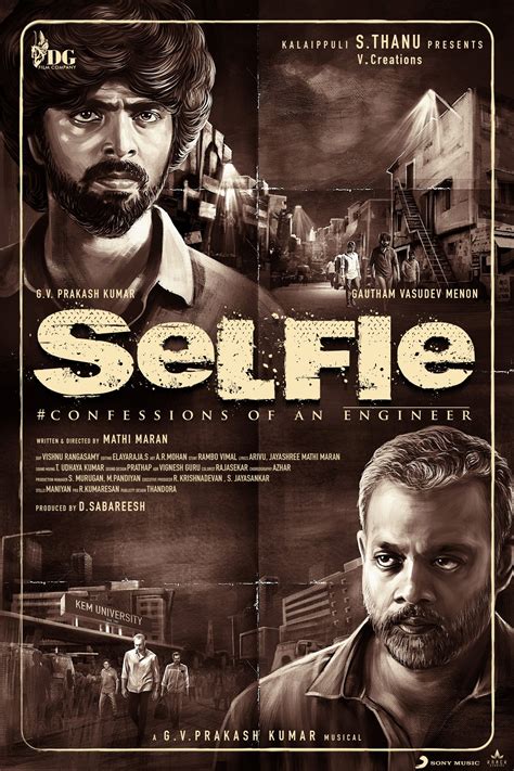 Gvp Gvm Combos New Movie Selfie Intriguing First Look Poster Out