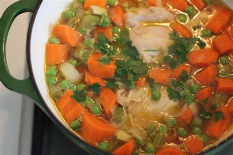 Chicken With Carrots And Peas Deliciously Allergy Free Recipe Chicken Bone Broth Recipe