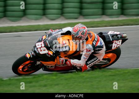 American Nicky Hayden Repsol Honda At Malaysian Motorcycle Grand