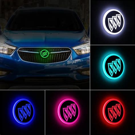 LED Car Emblem Auto Badge Light For Buick Enclave 2013-2017