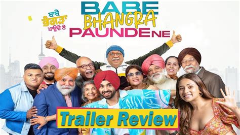 Babe Bhangra Paunde Ne Trailer The Perfect Comedy Fun And Message By