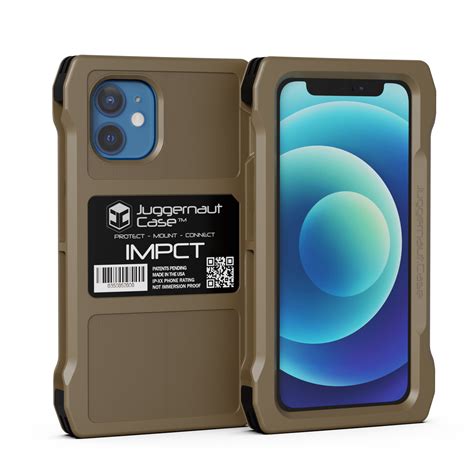 Juggernautcase™ Iphone 12 Mini Impct Phone Case Jgimpctiphone12m