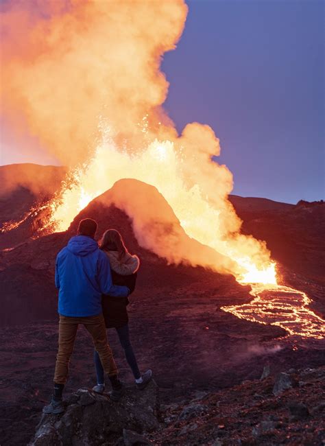 Icelands Fagradalsfjall Volcanic Eruption A Wonder Of Nature Daily Sabah