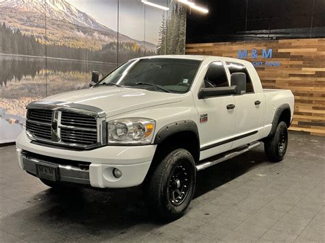 2008 Dodge Ram 2500 Laramie Mega Cab 4x4 6 7l Diesel 1 Owner Local Leather And Heated Seats