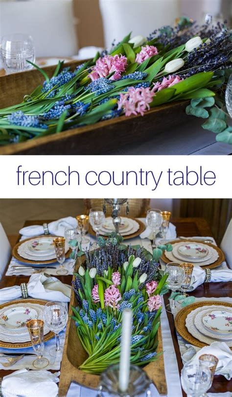 Setting A Dining Table To Reflect Your French Country Style