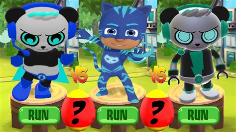 Tag With Ryan Pj Masks Catboy Vs Combo Panda Van Vs Spy Robo Combo