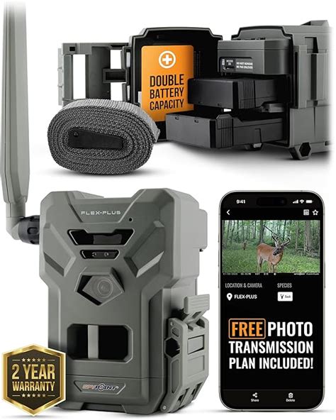 Spypoint Flex Plus Cam Ra De Chasse Cellulaire Photos Mp Et Vid Os