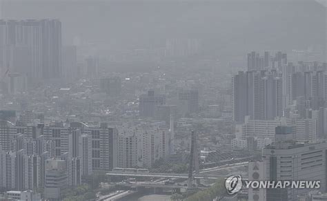 경북 서부 미세먼지주의보 해제울릉 초미세먼지주의보 유지 한국경제