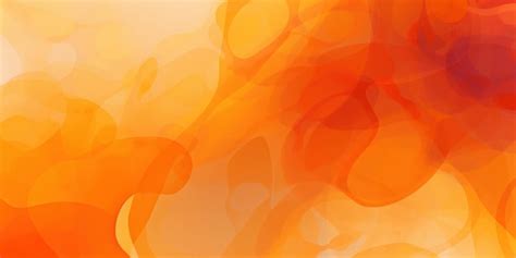 Abstract Orange And Yellow Swirls Premium Ai Generated Image