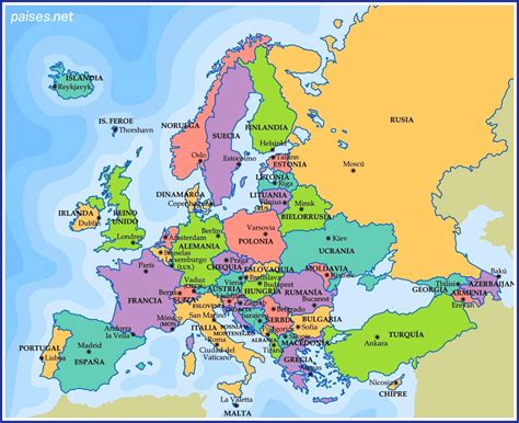 Capitales De Europa Pa Ses Del Mundo