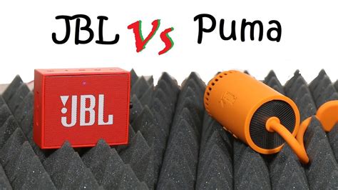 JBL GO Vs Puma Soundchuck Portable Speakers Sound Bass Test YouTube