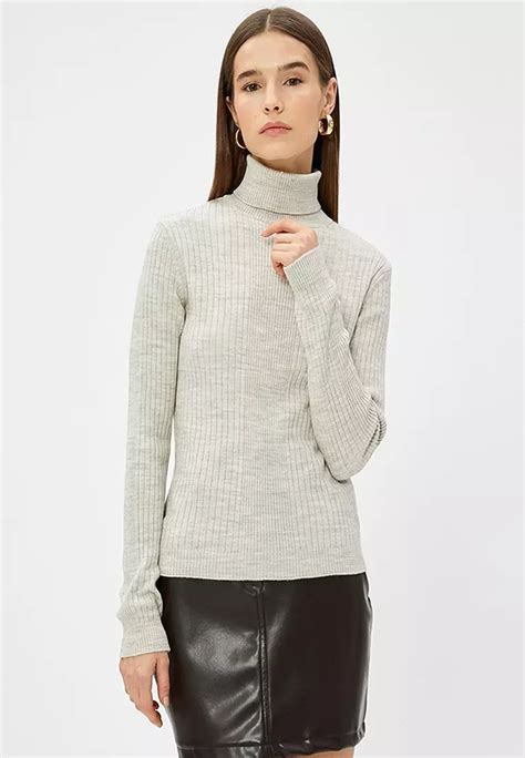 Buy KOTON Ribbed Turtleneck Sweater 2024 Online ZALORA Philippines