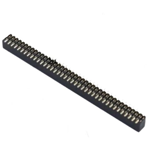 Berg Strip Female Header SMD Connector 40x2 Pitch 1 27mm SRK ELECTRONICS