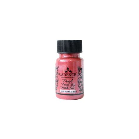 Pintura Dora Metallic Rojo Cadence Ml