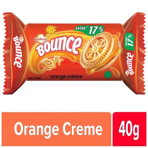 Sunfeast Bounce Orange Cream Biscuit At Rs 8 Pack Itc In New Delhi Id 23482501455