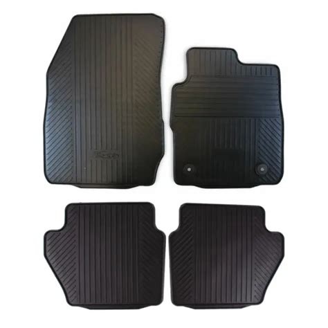 Genuine Ford Fiesta Mk7 Front And Rear Rubber Contoured Car Floor Mats 2012 2019 £6200 Picclick Uk