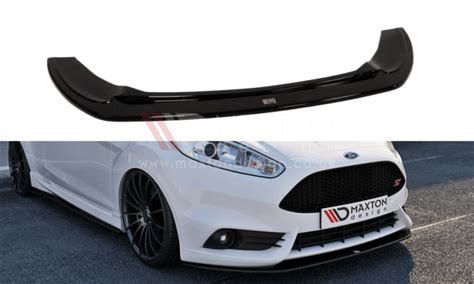 Maxton Design Front Splitter V Fiesta Mk St Facelift Up Auto