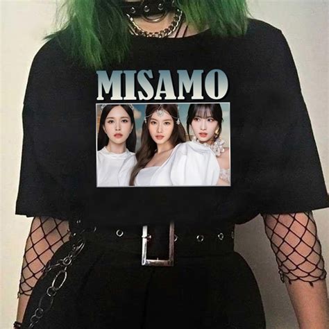 TWICE MISAMO Album Masterpiece Graphic Crop T Shirt