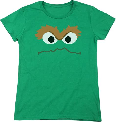 Oscar The Grouch T Shirt Face Shirt 5337 Kitilan