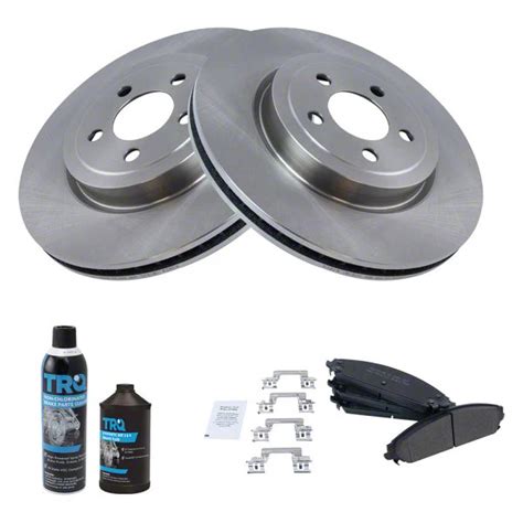 Charger Semi Metallic Brake Rotor Pad Brake Fluid And Cleaner Kit