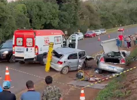 Cinco Mortes Em Acidentes Nas Rodovias Do Sudoeste No Final De Semana