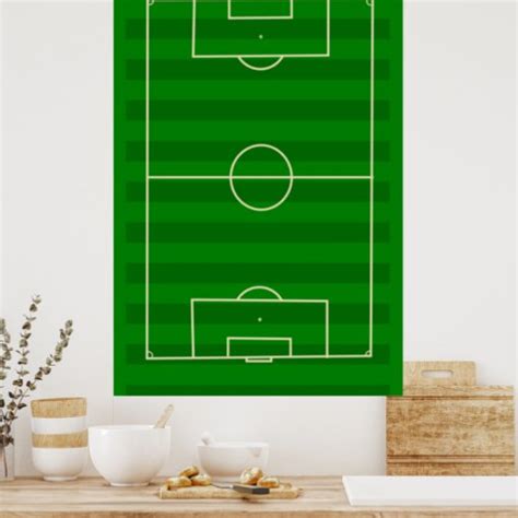 Soccer Field Poster Zazzle