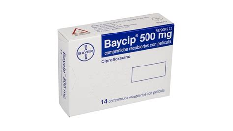 Baycip Mg Comprimidos Recubiertos Con Pelicula Comprimidos