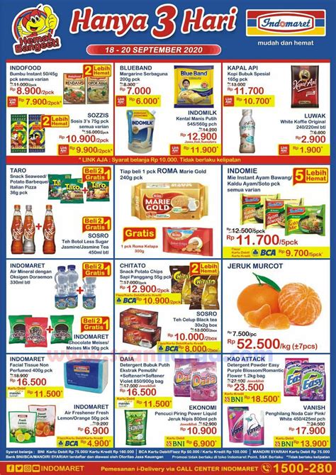 Katalog Promo Jsm Indomaret Terbaru September