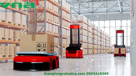 Robot di động vận chuyển hàng hóa và những lợi ích trong công nghiệp