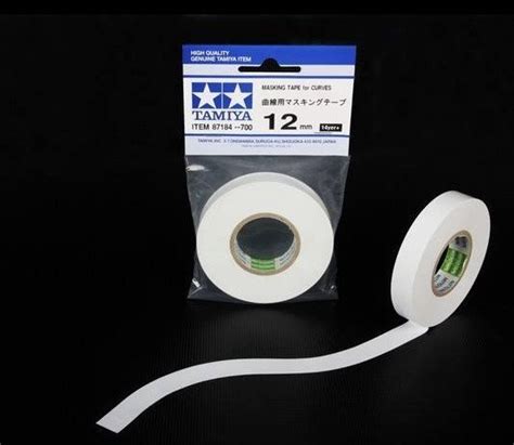 TAMIYA 87184 Masking Tape For Curves 12mm 20M Redline Performance