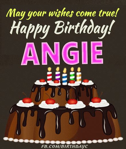 Angie Happy Birthday