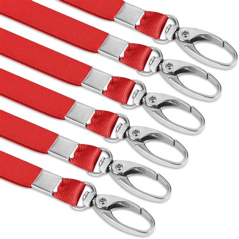 Amazon PATIKIL 17 Neck Lanyards 50 Pack 0 6 Width Flat Strap