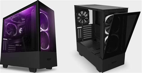 Nzxt H510 Elite Compact Atx Mid Tower Case With Dual Tempered Glass Matte Black Ca H510e B1 Best