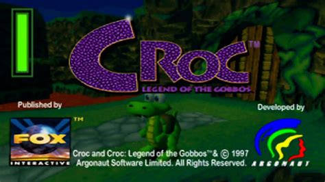 Croc Legend Of The Gobbos Part The Crusading Crocodile Youtube