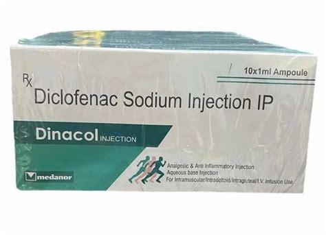 Diclofenac Sodium Injection 75 Mg At Rs 100 Box In Bhimavaram ID