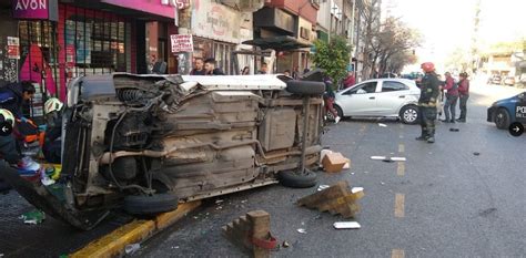 Cinco Personas Heridas En Un Triple Choque En Villa Crespo Uno De Los