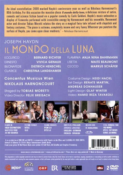 Joseph Haydn Il Mondo Della Luna 2 DVDs Jpc