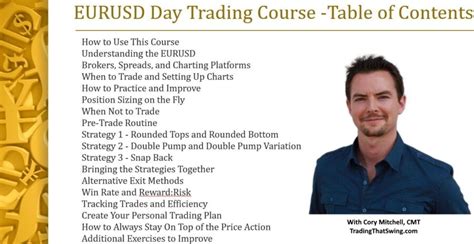 The EURUSD Day Trading Course Trade That Swing